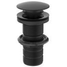 ideal-standard-silk-black-1-14-unslotted-basin-clicker-waste---e1483xg-