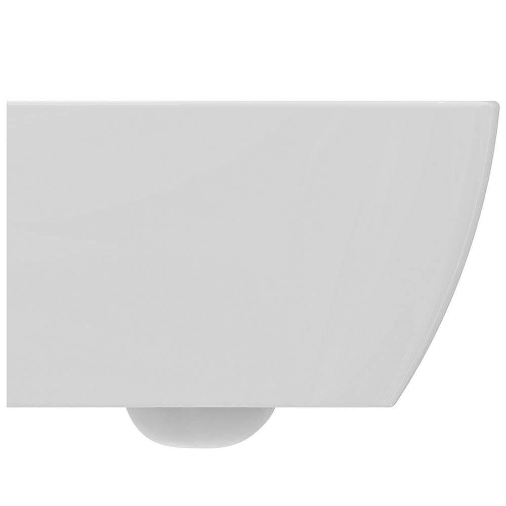 Ideal Standard i.life S White Compact Wall Mounted WC Bowl With Rimls+ Technology - T459201