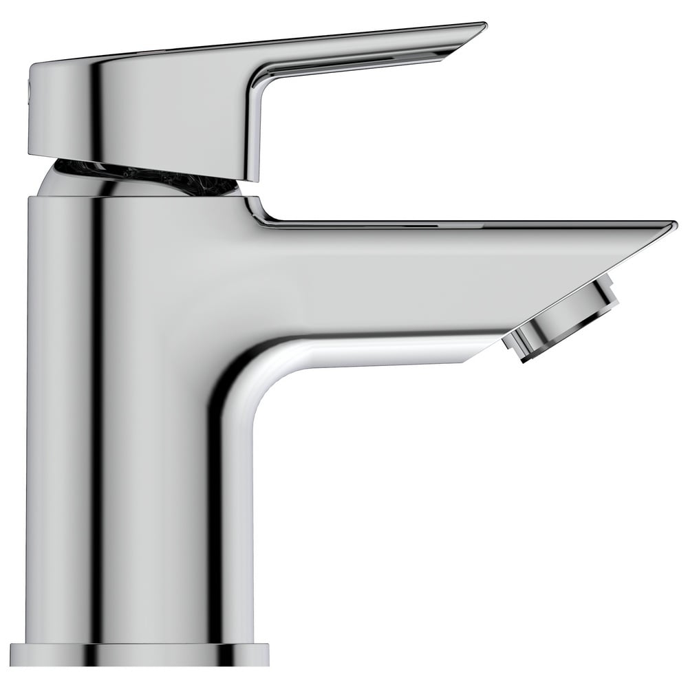 Ideal Standard Tesi Chrome Single Lever Mini, Smooth Body Basin Mixer Tap - A6588AA