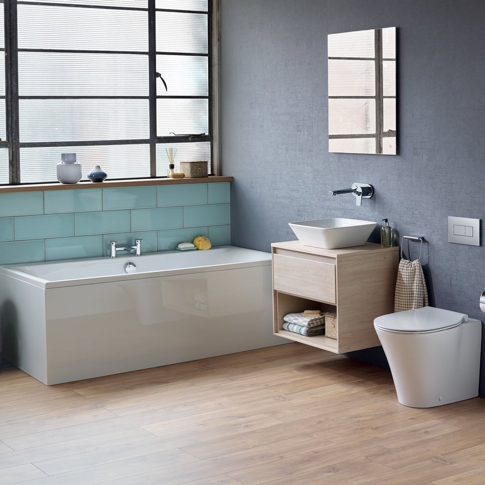 Ideal Standard Tesi Chrome Dual Control Bath Filler Tap - A6590AA