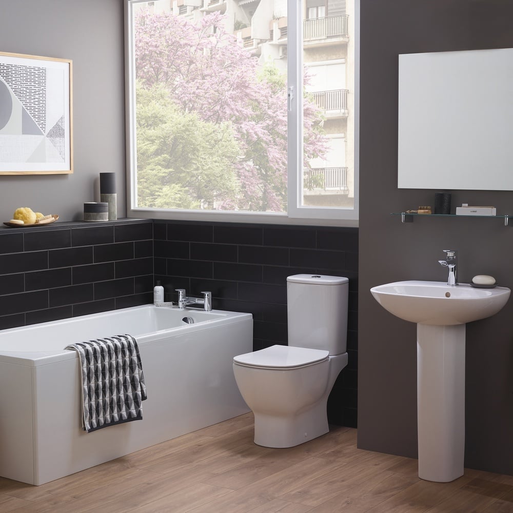 Ideal Standard Tesi Chrome Dual Control Bath Filler Tap - A6590AA