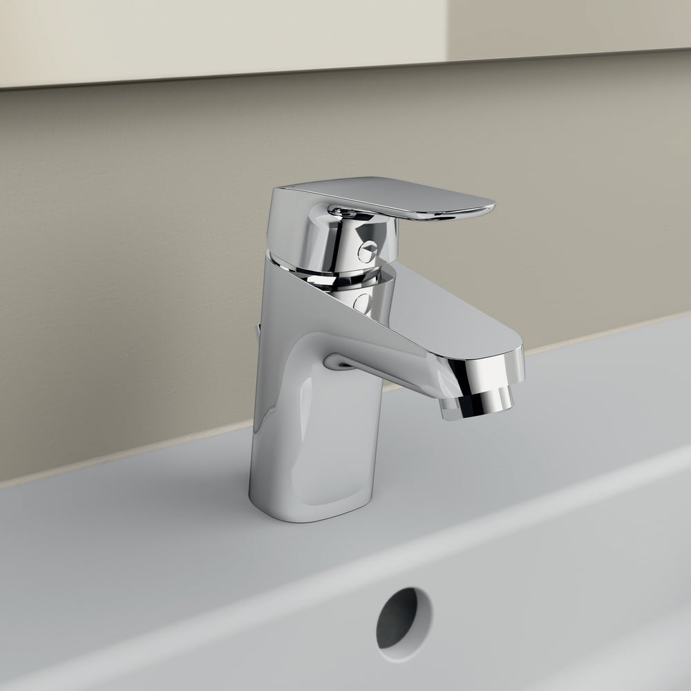 Ideal Standard Ceraflex Chrome Single Lever Basin Mixer Tap With Pop-Up Waste - B1811AA
