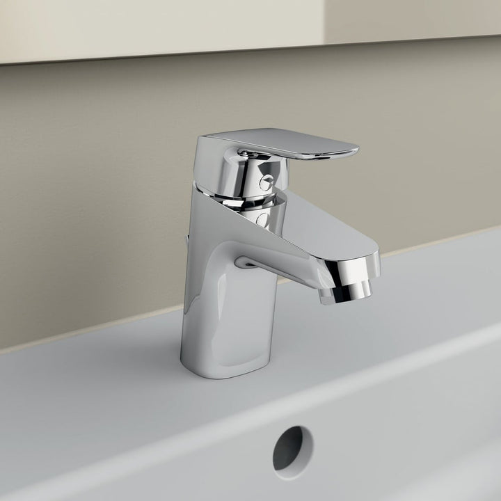 ideal-standard-ceraflex-chrome-single-lever-basin-mixer-tap-with-pop-up-waste---b1811aa-