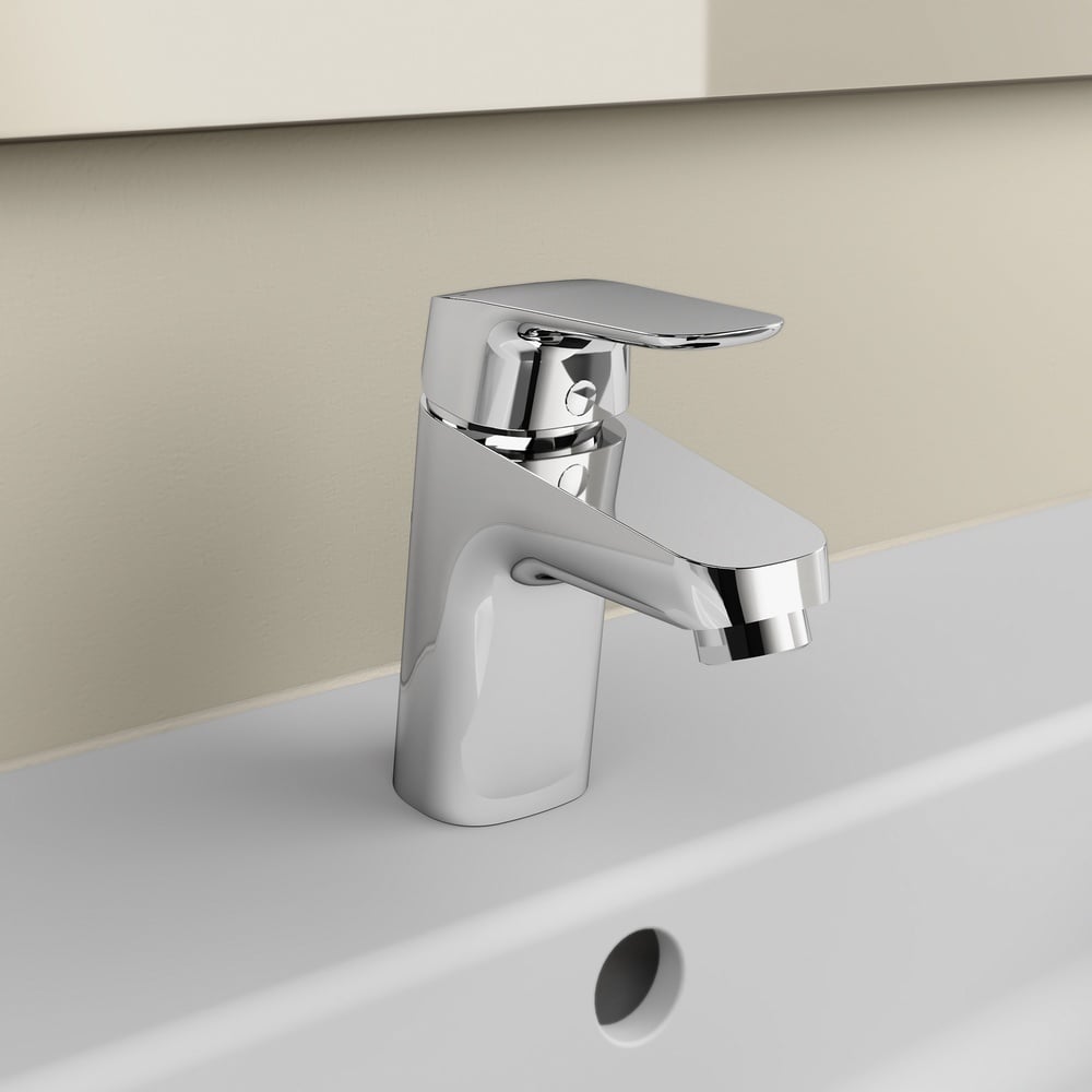 Ideal Standard Ceraflex Chrome Single Lever Basin Mixer Tap - B1812AA