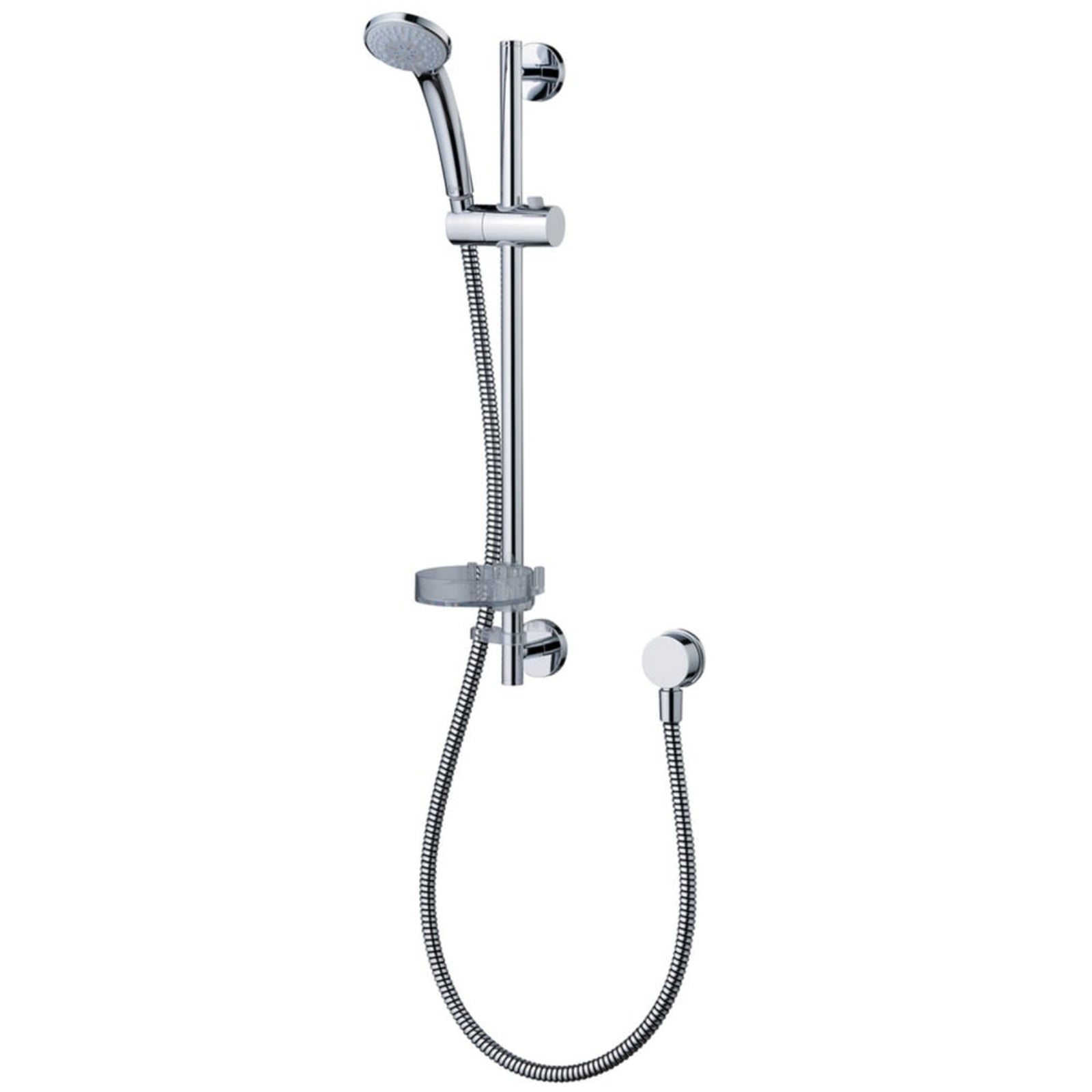 Ideal Standard Idealrain Chrome S3 Hand Shower Kit With Rail Kit 600mm - B9410AA
