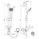 ideal-standard-idealrain-chrome-s3-hand-shower-kit-with-rail-kit-600mm---b9410aa-