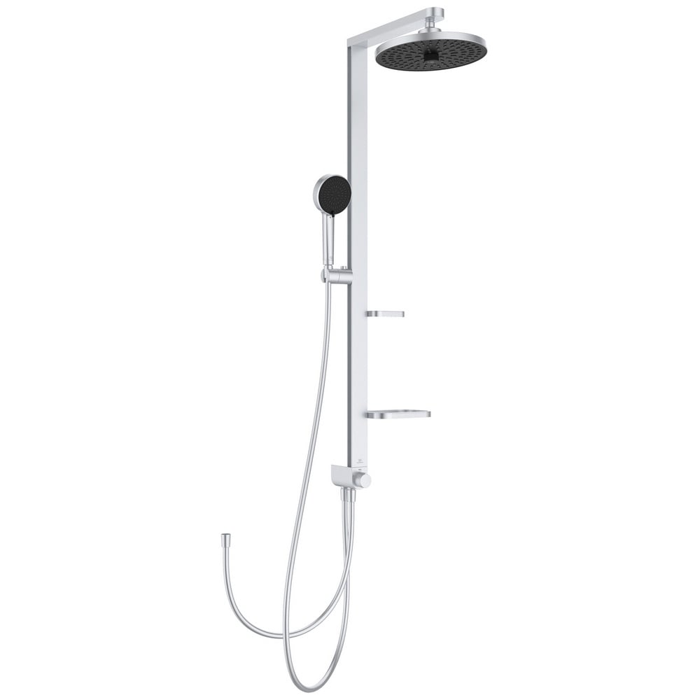 Ideal Standard Ceratherm Alu+ Silver Shower Diverter System - BD585SI