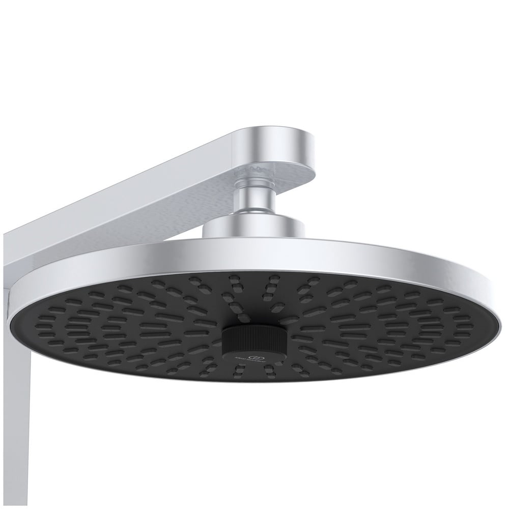 Ideal Standard Ceratherm Alu+ Silver Shower Diverter System - BD585SI
