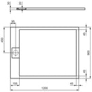 ideal-standard-ultra-flat-s-jet-black-ilife-shower-tray-1200mm-x-900mm---t5221fv-