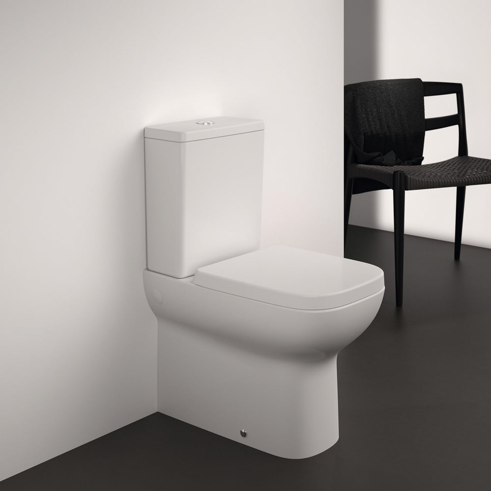 Ideal Standard i.life A & S White Close Coupled Compact 6/4 Litre Dual Cistern - E249101