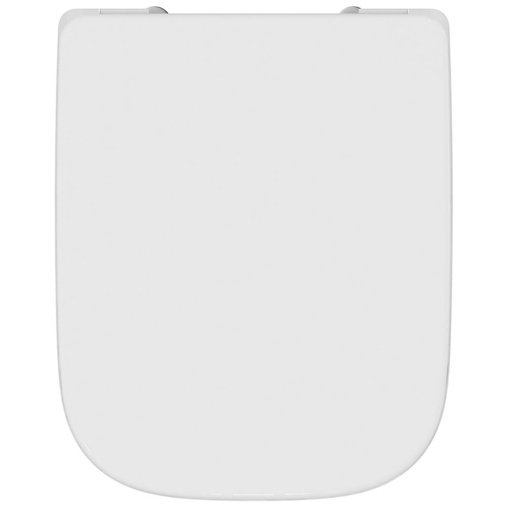 Ideal Standard i.life A White Slow Close Toilet Seat And Cover - T453101