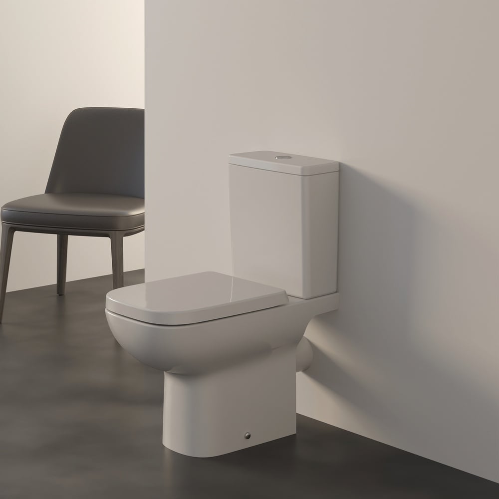 Ideal Standard i.life A White Slow Close Toilet Seat And Cover - T453101