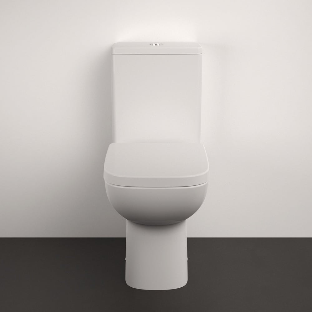 Ideal Standard i.life A White Slow Close Toilet Seat And Cover - T453101