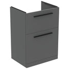 ideal-standard-ilife-a-quartz-grey-matt-floor-standing-vanity-unit-60cm-with-2-drawers---t5273ng-