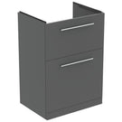 ideal-standard-ilife-a-quartz-grey-matt-floor-standing-vanity-unit-60cm-with-2-drawers---t5273ng-