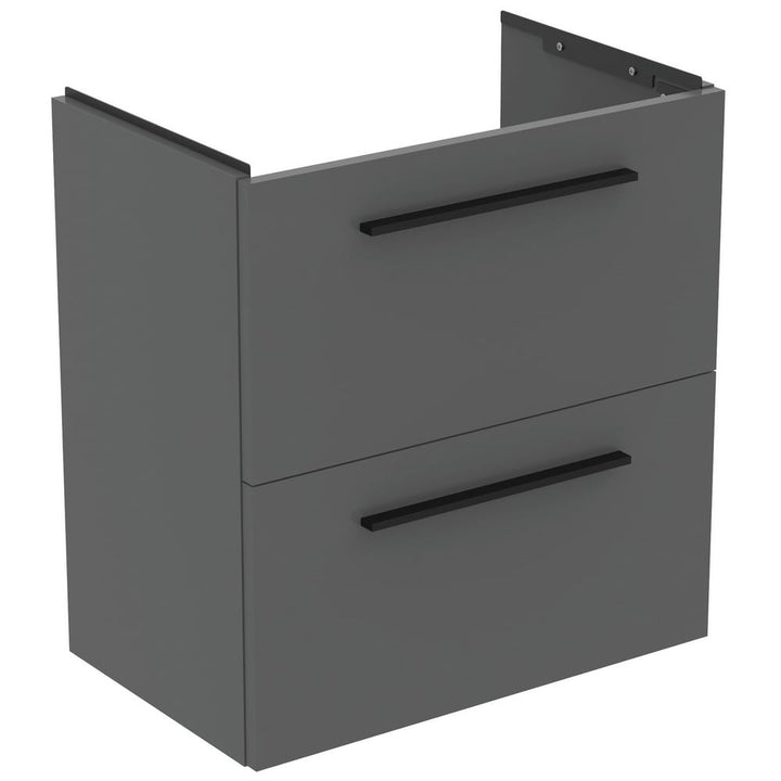ideal-standard-ilife-s-quartz-grey-matt-compact-wall-hung-vanity-unit-60cm-with-2-drawers---t5293ng-