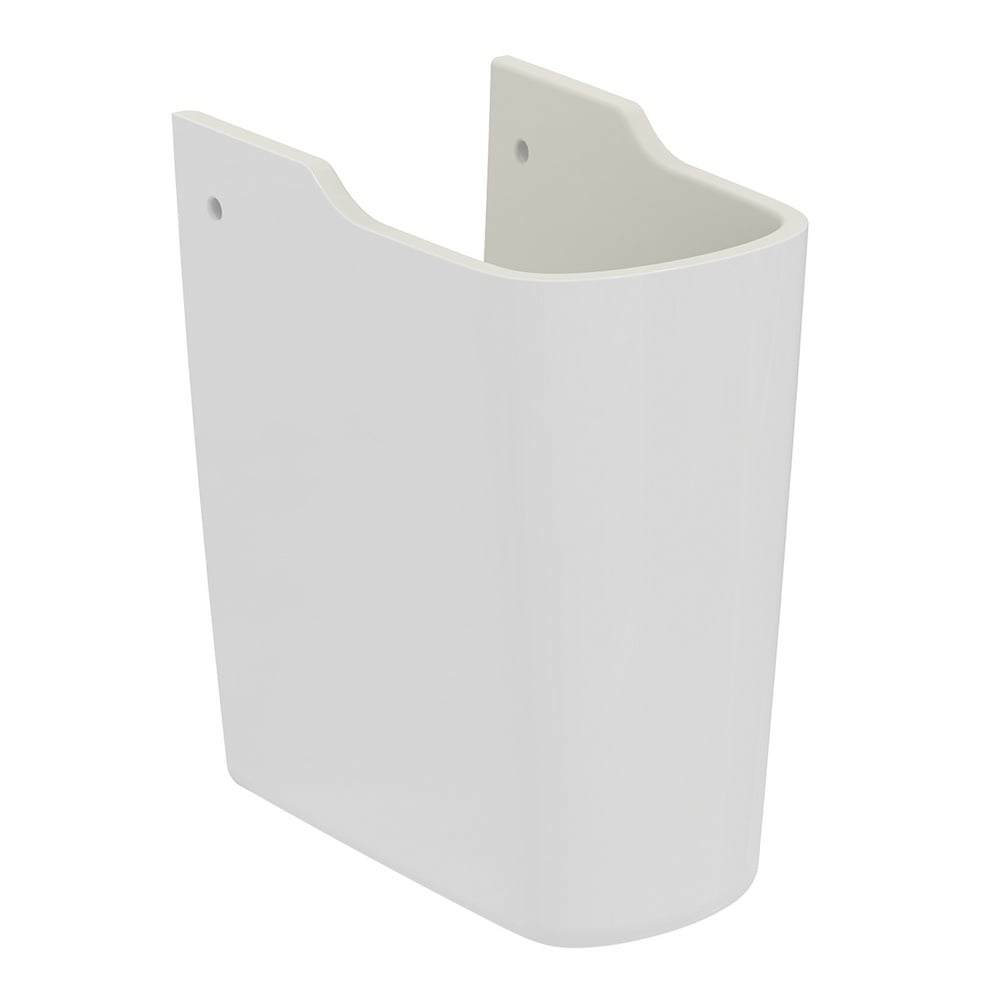 Ideal Standard i.life A White 550mm Ceramic Washbasin Basin 1TH with Semi Pedestal