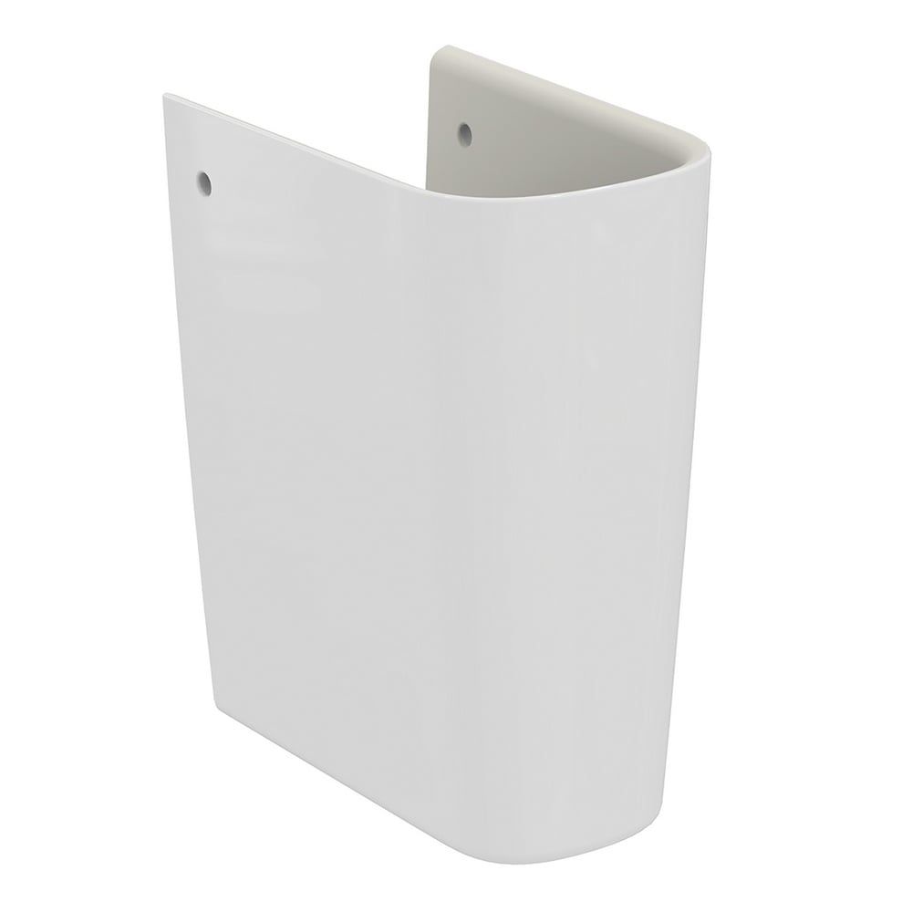 Ideal Standard i.life A White 400mm Ceramic Handwash Basin 1TH with Semi Pedestal