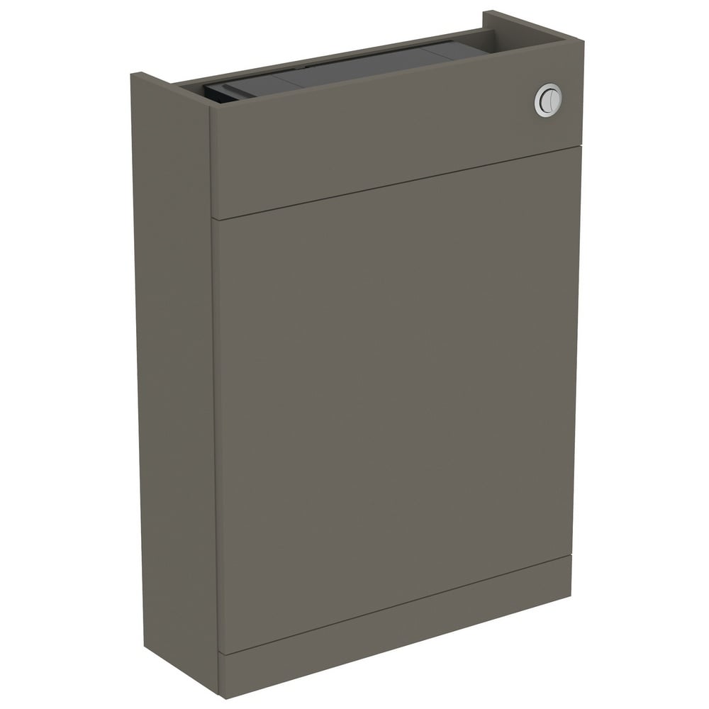Ideal Standard i.life S Matt Quartz Grey Compact Toilet Unit 60cm With Adjustable Cistern - T5216NG