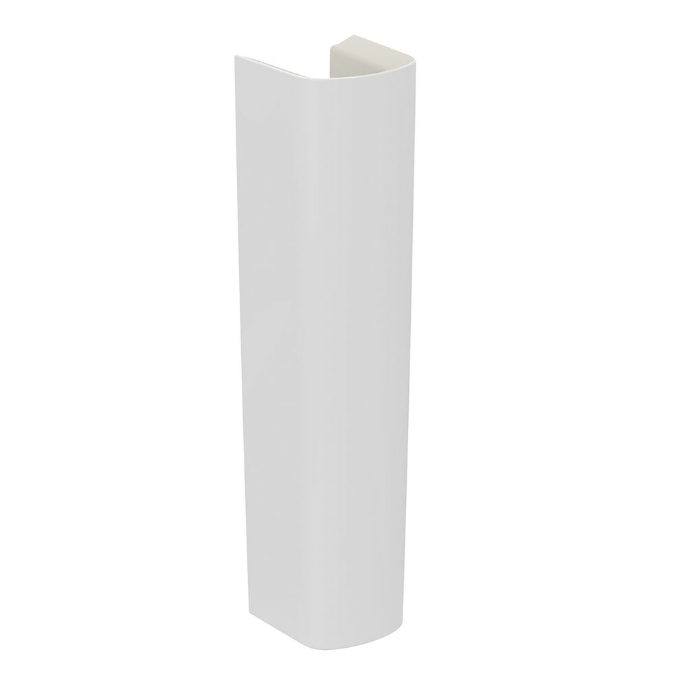 Ideal Standard i.life A White 400mm Ceramic Handwash Basin 1TH with Full Pedestal