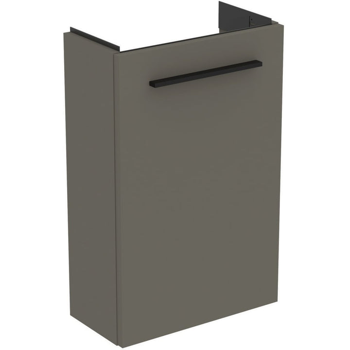 ideal-standard-ilife-s-quartz-grey-matt-guest-washbasin-unit-41cm-with-1-door---t5296ng-
