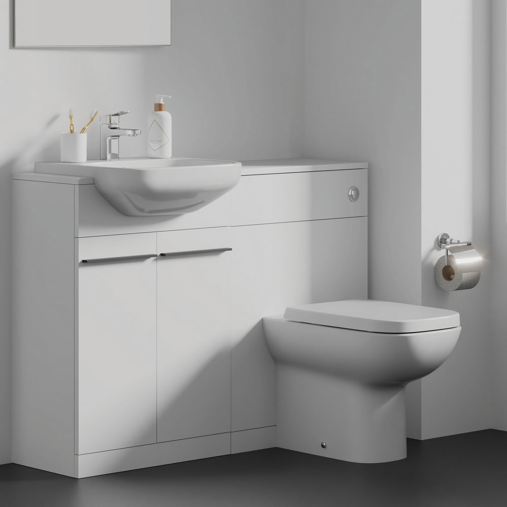 Ideal Standard i.life A Matt White WC Unit 60cm With Adjustable Cistern - T5215DU