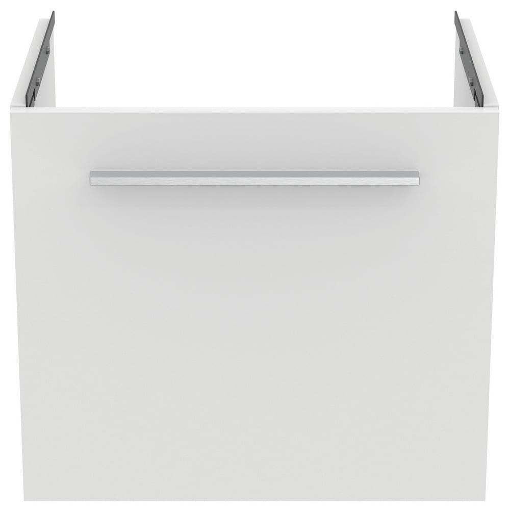 Ideal Standard i.life S Matt White Compact Wall Hung Vanity Unit 50cm With 1 Drawer - T5290DU