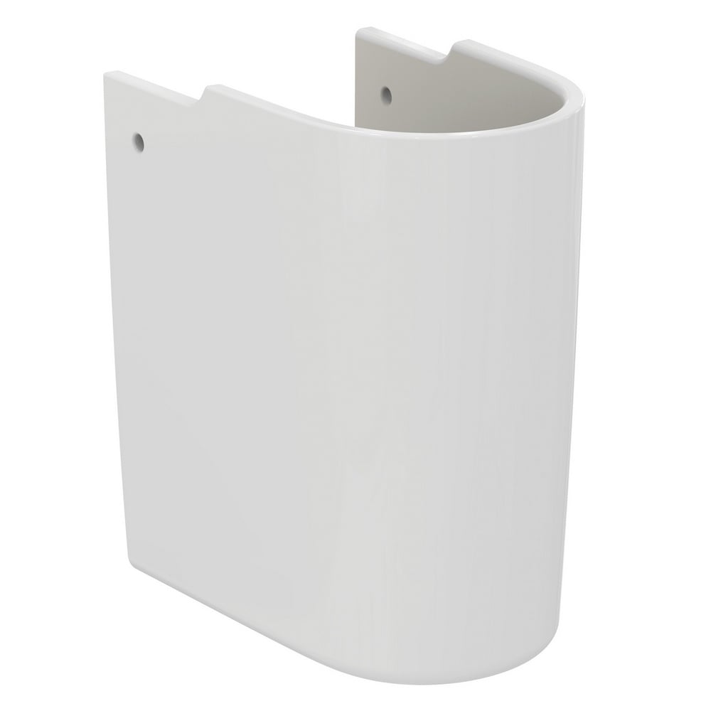 Ideal Standard i.life B White 550mm Ceramic 1TH Basin & Semi Pedestal