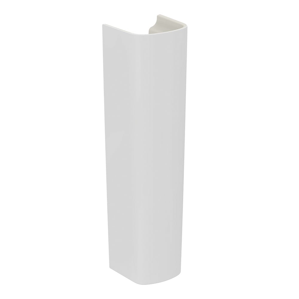 Ideal Standard i.life A White 500mm Ceramic Washbasin 1TH with Full Pedestal
