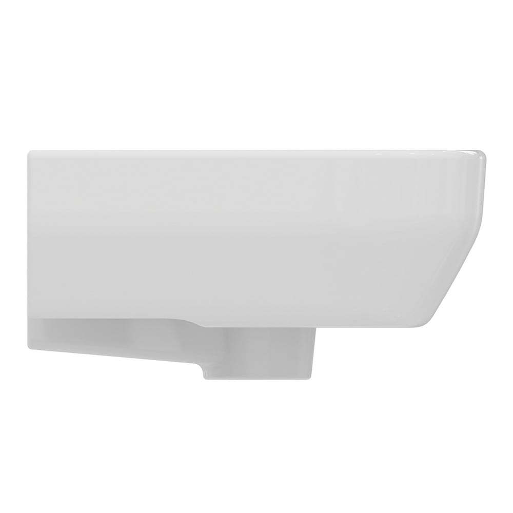 Ideal Standard i.life A White 350mm Ceramic Handwash Basin Right Hand 1TH with Full Pedestal