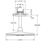 grohe-rainshower-chrome-smartactive-310-cube-head-shower-set-ceiling-142-mm---26481000-