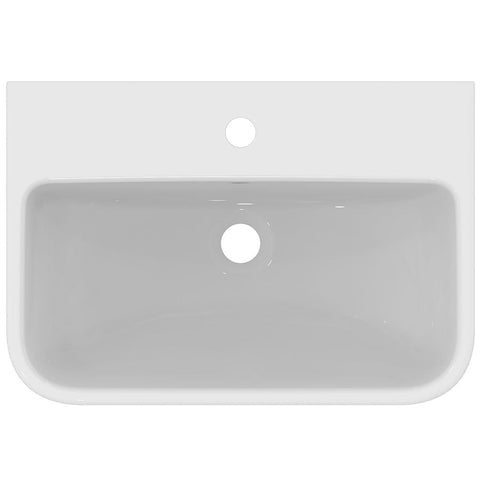 Ideal Standard I.Life S 550mm White Compact 1 Taphole Washbasin