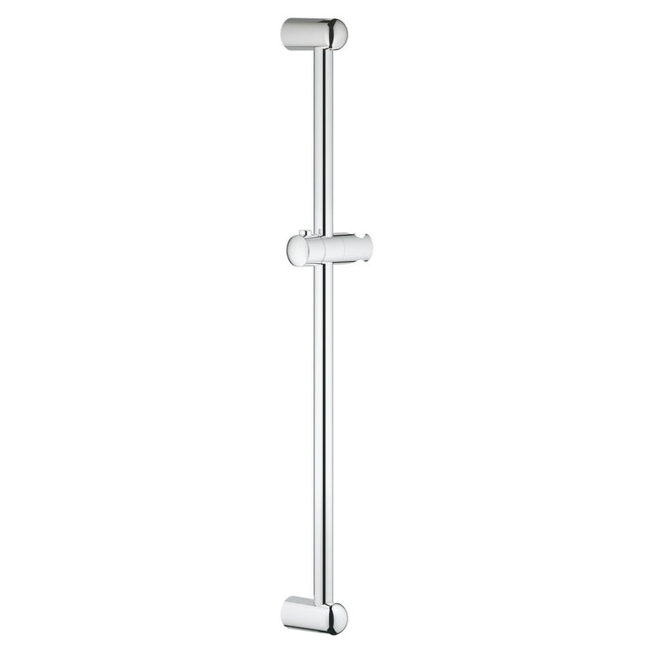 Tall chrome floor-mounted bath shower mixer tap