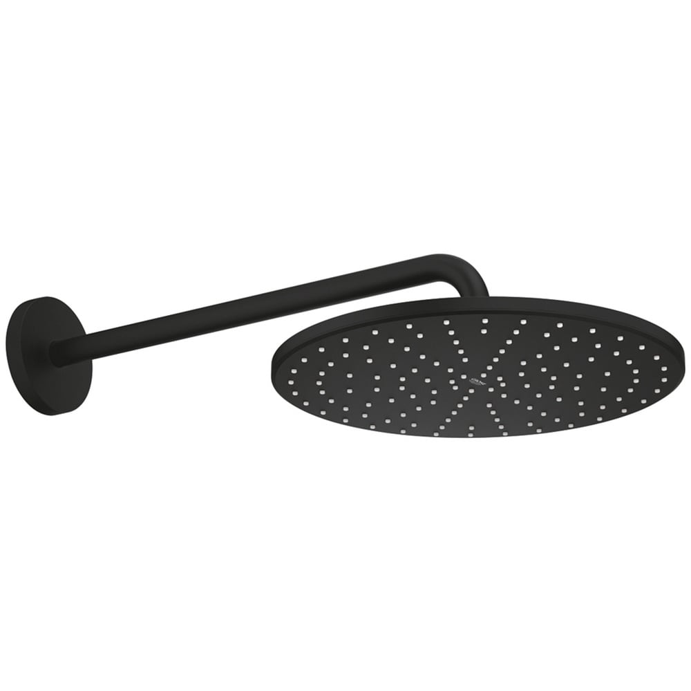 Grohe Rainshower Phantom Black Mono 310 Head Shower Set 422 mm - 22121Kf0