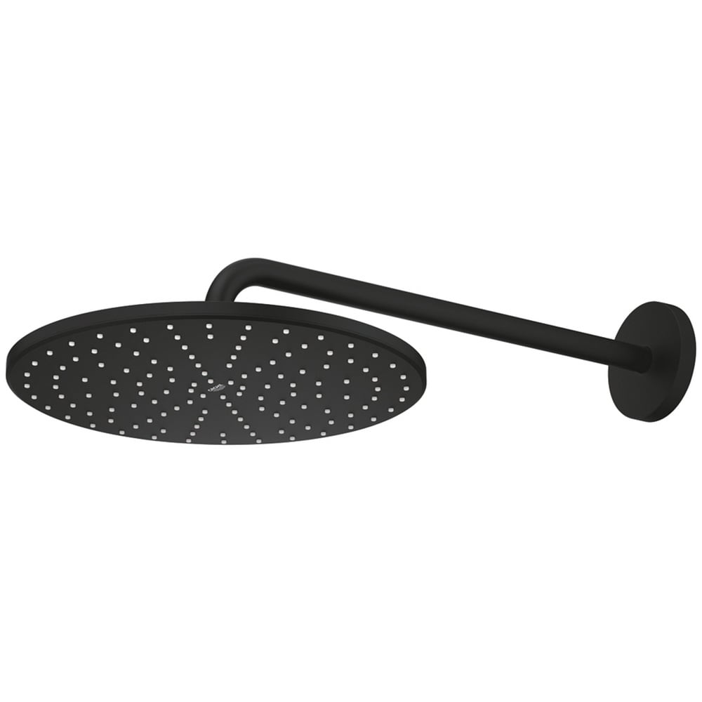 Grohe Rainshower Phantom Black Mono 310 Head Shower Set 422 mm - 22121Kf0