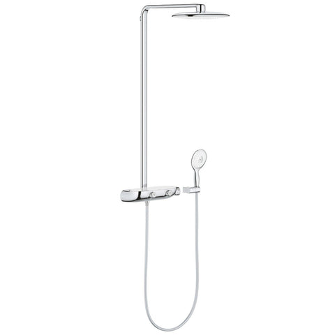 Grohe Rainshower Chrome System Smartcontrol Mono 360 Shower System With Thermostat For Wall Mounting - 26361Ls0