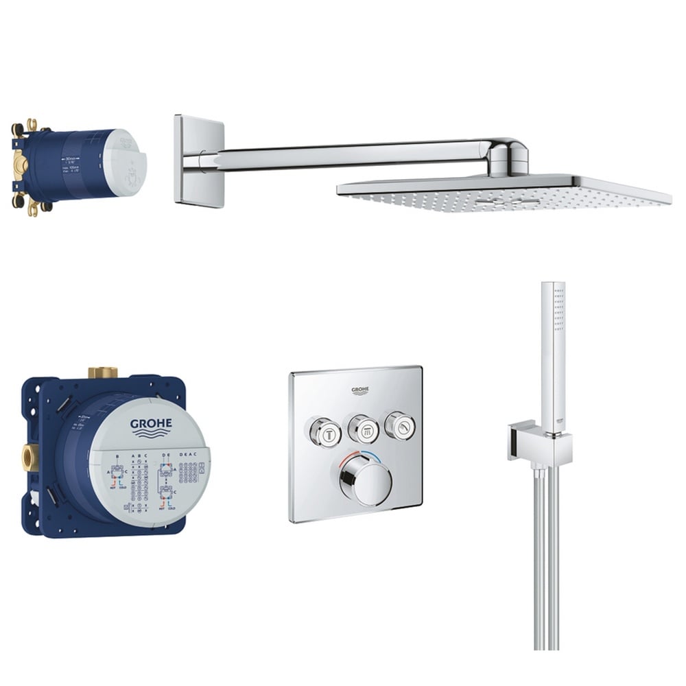 Grohe Smartcontrol Chrome Perfect Shower Set - 34712000