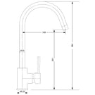 astini-sopra-copper-single-lever-kitchen-mixer-tap-