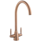 astini-sopra-copper-twin-lever-kitchen-mixer-tap-