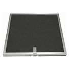 Rectangular black granite sink with drainboard