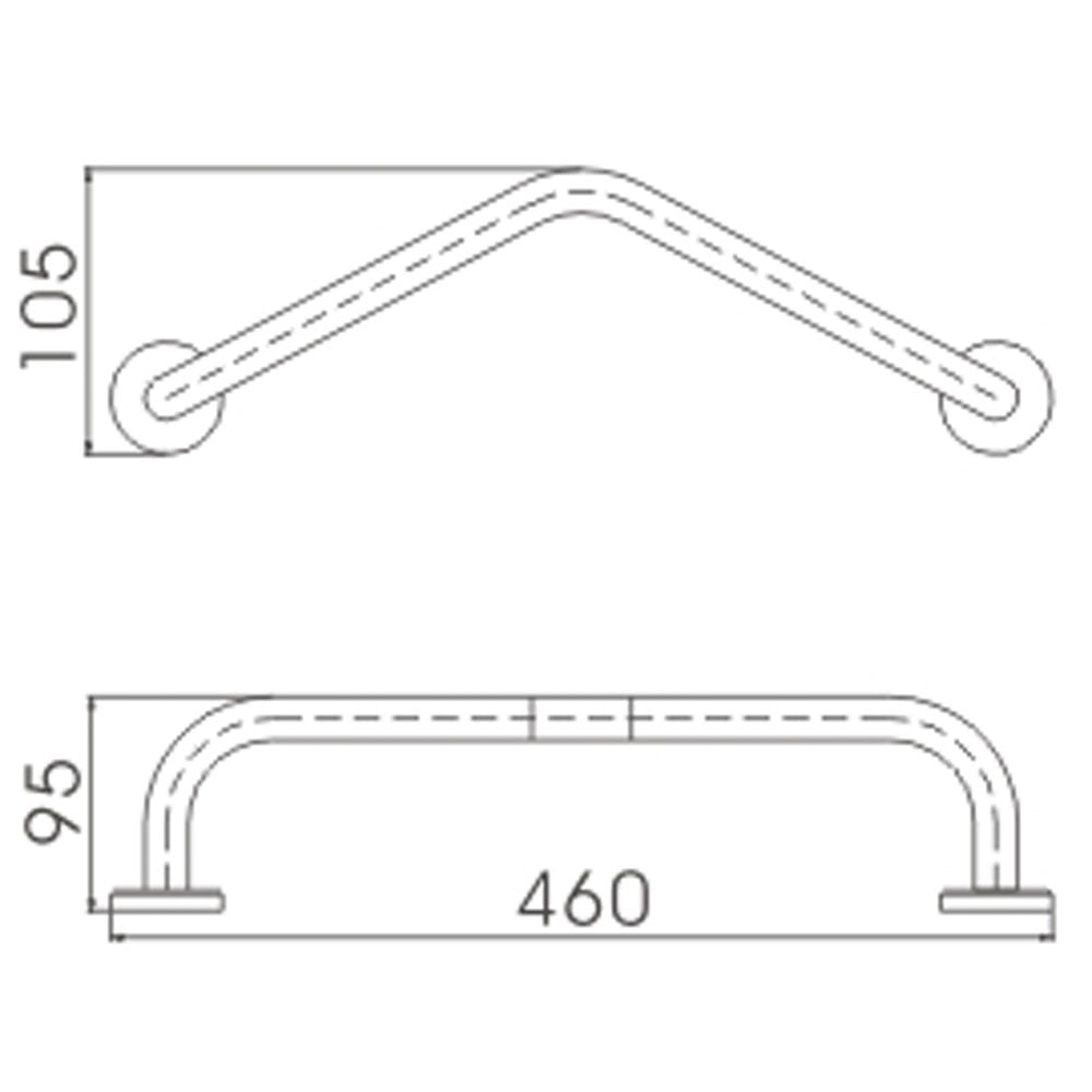 Storm Chrome Grab Rail