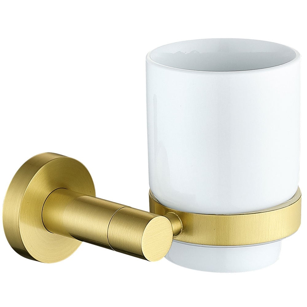 Storm Round Tumber Holder & Ceramic Cup