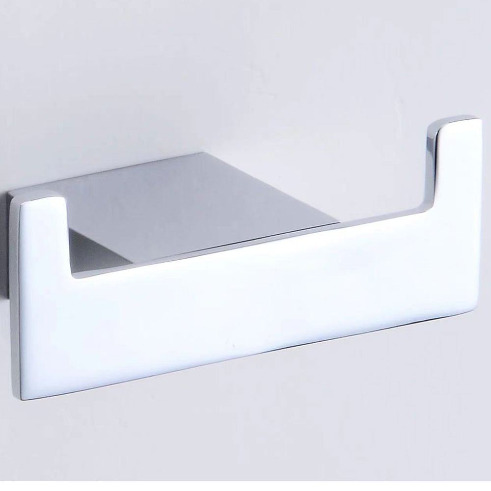 Storm Robe Hook with Matt Black and Chrome Finish Options