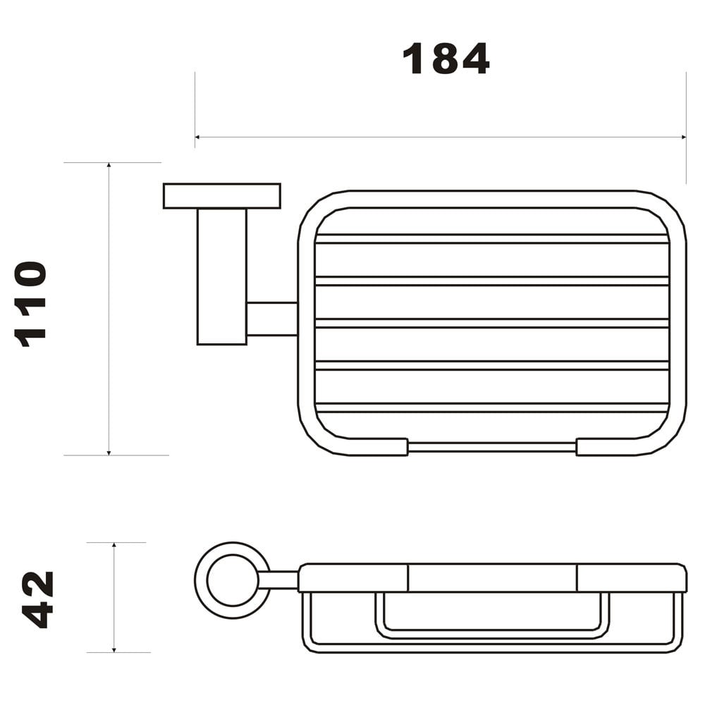Storm Wire Soap Holder