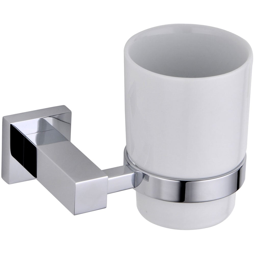 Storm Straight Tumbler Holder & Ceramic Cup
