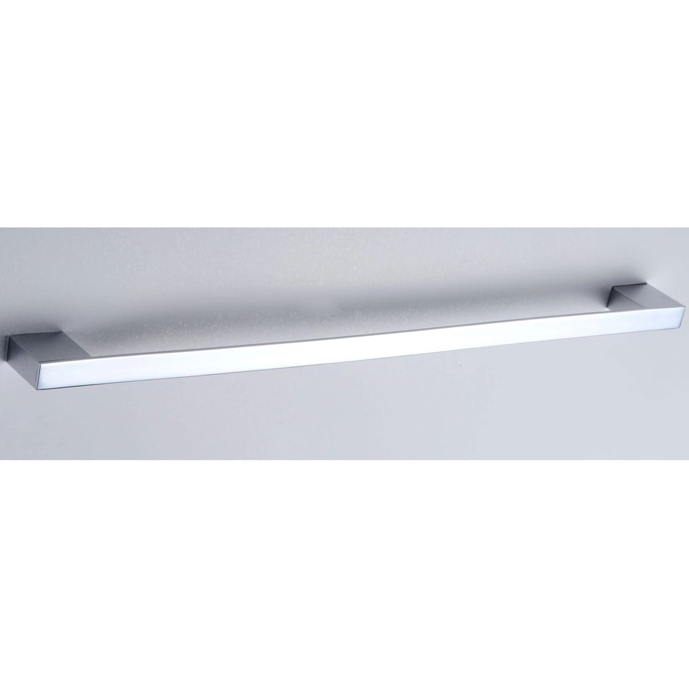 Storm Towel Bar with Matt Black and Chrome Finishes