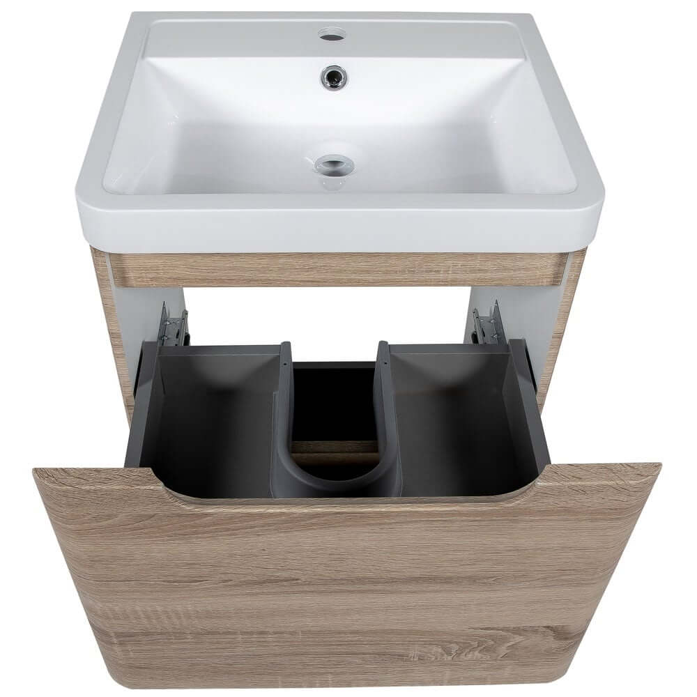 Astini Monza 500mm Floor Standing Vanity Unit & Basin