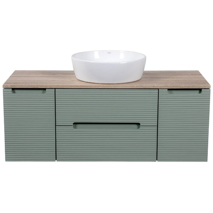 astini-monza-plus-1200mm-aloe-greencontry-oak-fluted-wall-hung-vanity-unit-with-2-side-cabinets--counter-top-