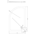 astini-white-offset-quad-low-profile-shower-tray-lh-1200x800mm-
