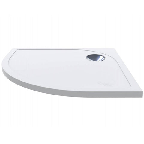 Astini White Quadrant Low Profile Shower Tray 900x900mm